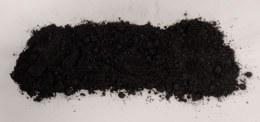 A sample of GreenMixes engineered biochar additive