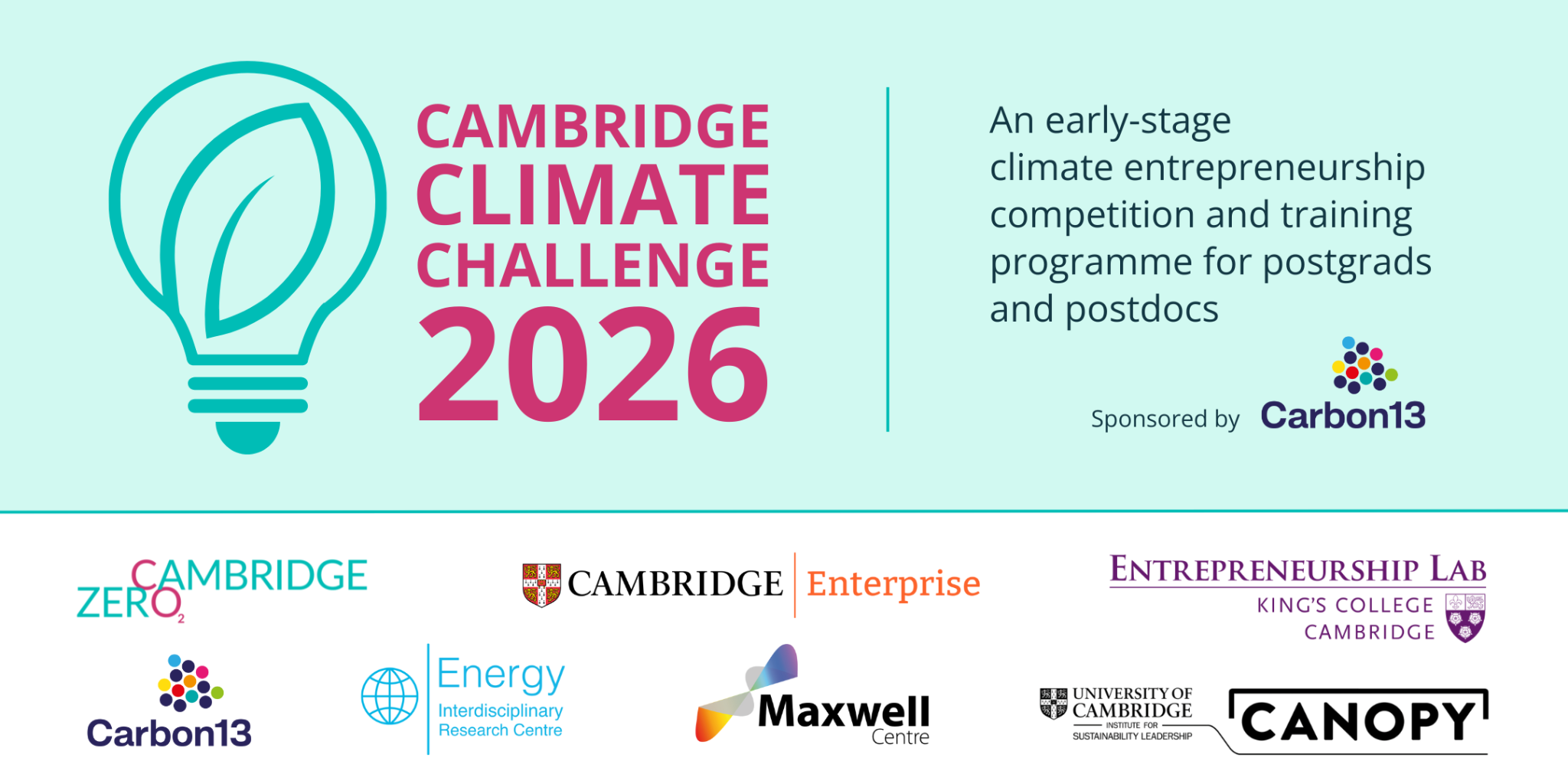 Cambridge Climate Challenge